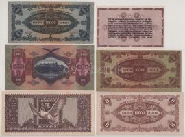 1930. 100P + 1945. 10.000P eltolódott nyomat + 1946. 10.000MP + 10.000.000MP + 10.000BP + 100.000AP ...