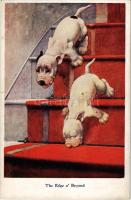 "The Edge o' Beyond" Bonzo dogs. The R.P.S. Series 1025. s: G. E. Studdy