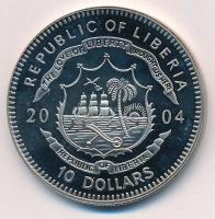 Libéria 2004. 10$ Cu-Ni "A szabadság pillanatai - Rákóczi-szabadságharc" kapszulában T:PP
...