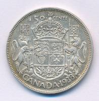 Kanada 1938. 50c Ag "VI. György " kapszulában T:VF
Canada 1938. 50 Cents Ag "George ...