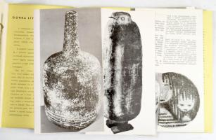 3 db kiállítási katalógus: Gorka Géza keramikusművész kiállítása, Nemzeti Szalon, 1957 + Gádor Istvá...