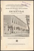 1913 A nagybecskereki bennlakással egybekapcsolt Messinger Karolin-féle magán leánynevelő-intézet ny...