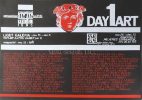 Elekes Károly (1951-), Győrffy Sándor (1951-): Day1Art, nemzetközi Day Art kiállítás, Liget Galéria,...