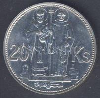 Szlovákia 1941. 20K Ag "Cirill és Method" T:2