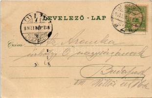 1903 Alsóhámor, Alsó-Hámor (Miskolc); látkép. Verő J. No. 6538