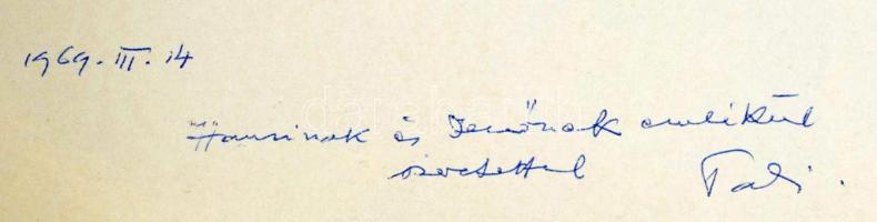 Miháltz Pál (1899-1988) festőművész 2 db dedikált kiállítási katalógusa + 2 db dedikált fotója + kiá...