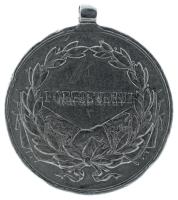 1917. "Károly Ezüst Vitézségi Érem II. osztálya" peremén jelzett Ag kitüntetés mellszalag ...