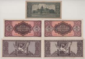 1946. 1.000.000.000P (2x) + 10.000.000MP (2x) + 100.000.000MP T:VF-F folt