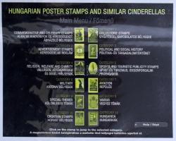 Magyar levélzáró katalógus / Hungarian poster stamps and similar cinderellas katalógus fekete-fehér ...