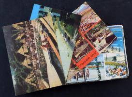 100 MODERN külföldi város képeslap / 100 MODERN foreign town-view postcards
