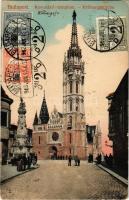 1913 Budapest I. Koronázótemplom (Mátyás templom) (EK)