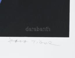 Zala Tibor (1920-2004): Születés III, 1988. Szitanyomat, papír. Jelzett. Számozott: 7/20. 46×36,5 cm