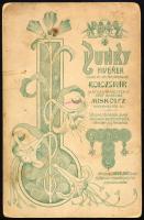 cca 1910 Elegáns úr portréja, kabinetfotó a Dunky fivérek (Kolozsvár és Miskolc) műterméből, díszes,...