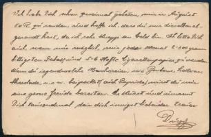 1917 Kihajtható hadifogoly tábori posta levelezőlap Budapestre küldve