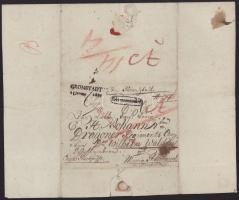 1829 Hosszúújfalu (Husia), Dr. Wilhelm Waldin, a cs. kir. 1. "János főherceg" dragonyosezr...