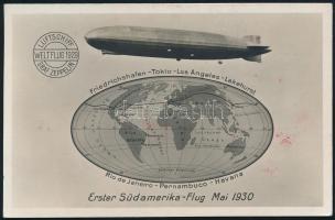 1931 Ausztriából a Zeppelin magyarországi útján érkezett érdekes Zeppelin képeslap Svájcba címezve