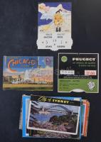 10 db MODERN külföldi leporelló és füzet / 10 MODERN foreign leporellos and booklets