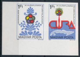 1978 VIT (II.) - Kuba ívsarki vágott pár (4.000)