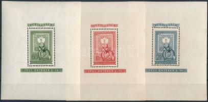 1951 80 éves a magyar bélyeg blokksor (60.000)