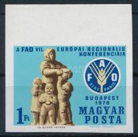 1970 FAO ívszéli vágott bélyeg