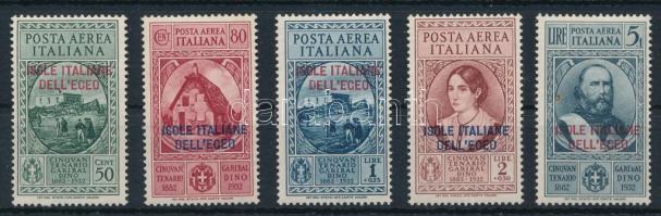 Égei-tengeri szigetek 1932 Mi 98-102 (**Mi EUR 375,-)