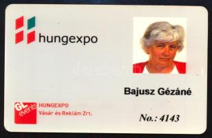 ca 2000 Hungexpo arcképes igazolvány
