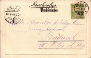 1902 Wroclaw, Breslau; Rathaus. Schaar &amp; Dathe / town hall + "PRAGERHOF - BUDAPEST 8&qu...