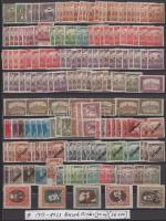 1913-1923 400 db bélyeg A/4-es berakólap mindkét oldalán (36.200)