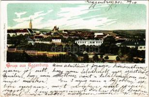 1902 Eggenburg, view. Franz Lakner