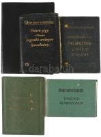 1914-1930 Vegyes igazolványok, benne kereskedelmi utazó fényképes, MÁV igazolvány ,stb