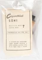 Rerto cigarettázó kémyénseprő, eredeti csomagolással, leírással, cigarettákkal, füstöl. 6 cm