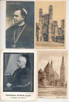 21 db RÉGI vallás motívum képeslap vegyes minőségben / 21 pre-1945 religion motive postcards in mixe...