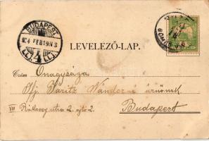1904 Rozsnyó, Rosnava; Uhornai völgy, Krasznahorka vára. Sajó Vidék kiadása / valley, castle (fl)