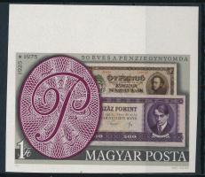 1976 50 éves a pénzjegynyomda ívszéli vágott bélyeg