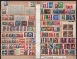 1920-1950 Összeállítás nagy berakólap mindkét oldalán (77.600)