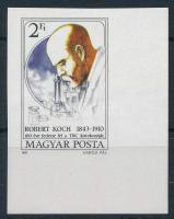 1982 Robert Koch ívsarki vágott bélyeg