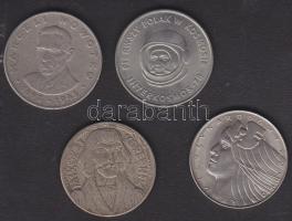 Lengyelország 1968. 10Zl + 1974-1975-1978. 20Zl (3x) T:2/3 k.