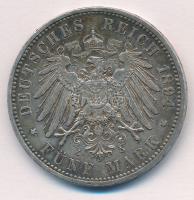 Német Államok / Poroszország 1894A 5M Ag "II. Vilmos" T:VF patina, karc
German States / P...