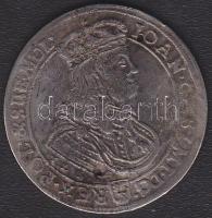 Lengyelország 1668. 18Gr "Johann Casimir" Ag T:3+ ly.