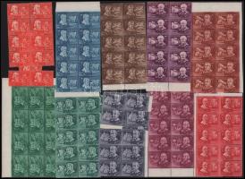 1948 Feltalálók - felfedezők 15 db sor összefüggésekben (18.000)