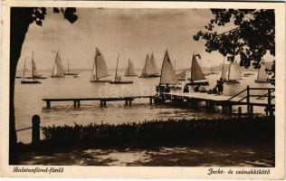 1943 Balatonfüred, Jacht- és csónakkikötő (EK)