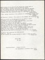 Claudio di Scalzo (-): Mephistopheles (...). Nyomat, papír. Jelzett a nyomaton. Számozott: 73/300. T...