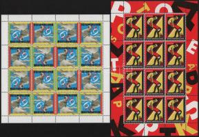 2002-2003 Europa CEPT: Cirkusz + Plakátművészet kisívek