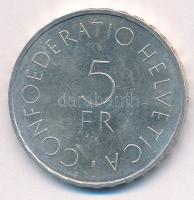 Svájc 1963B 5Fr Ag "100 éves a Vöröskereszt" T:AU,XF
Switzerland 1963B 5 Francs Ag "...