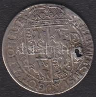 Lengyelország 1622. "Sigismund III." Ag T:3+ ly