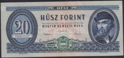1957. 20Ft T:I egyszer hajtva de törve nem!