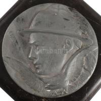 Sződy Szilárd (1878-1939) 1926. "Nemzeti Cserkésznagytábor" nagy méretű tombak plakett jel...