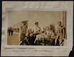 1931 Lugosi Béla hollywoodi színész eredeti fotója és saját kezű dedikálása Bartha Gyula és Sulkowsz...