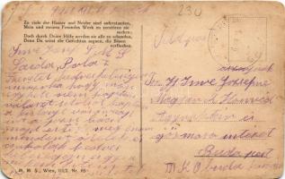 1914 "Barmherziger Gott!" Franz Josef I / I. Ferenc József / Franz Joseph I of Austria. M....