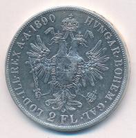 Ausztria 1890. 2Fl Ag "Ferenc József" kapszulában (24,48g) T:XF,VF
Austria 1890. 2 Florin...